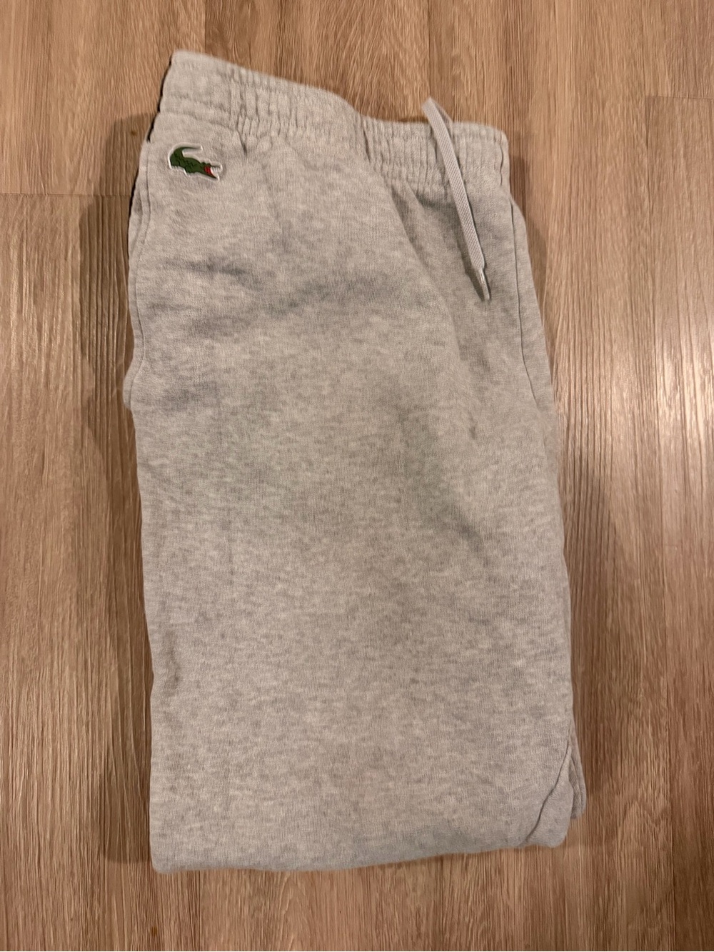 Lacoste Sport Mens Gray Fleece Jogger Sweatpants Size XL